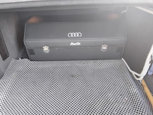 Customer photo review of Aufbewahrungsbox für den Kofferraum des Autos