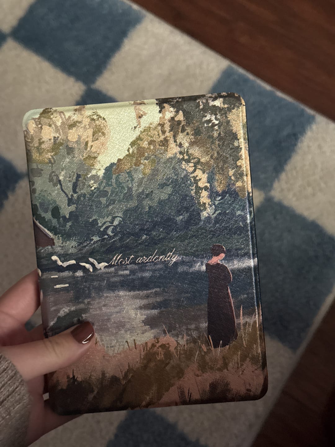 Customer photo review of Most Ardently - Kindle Case