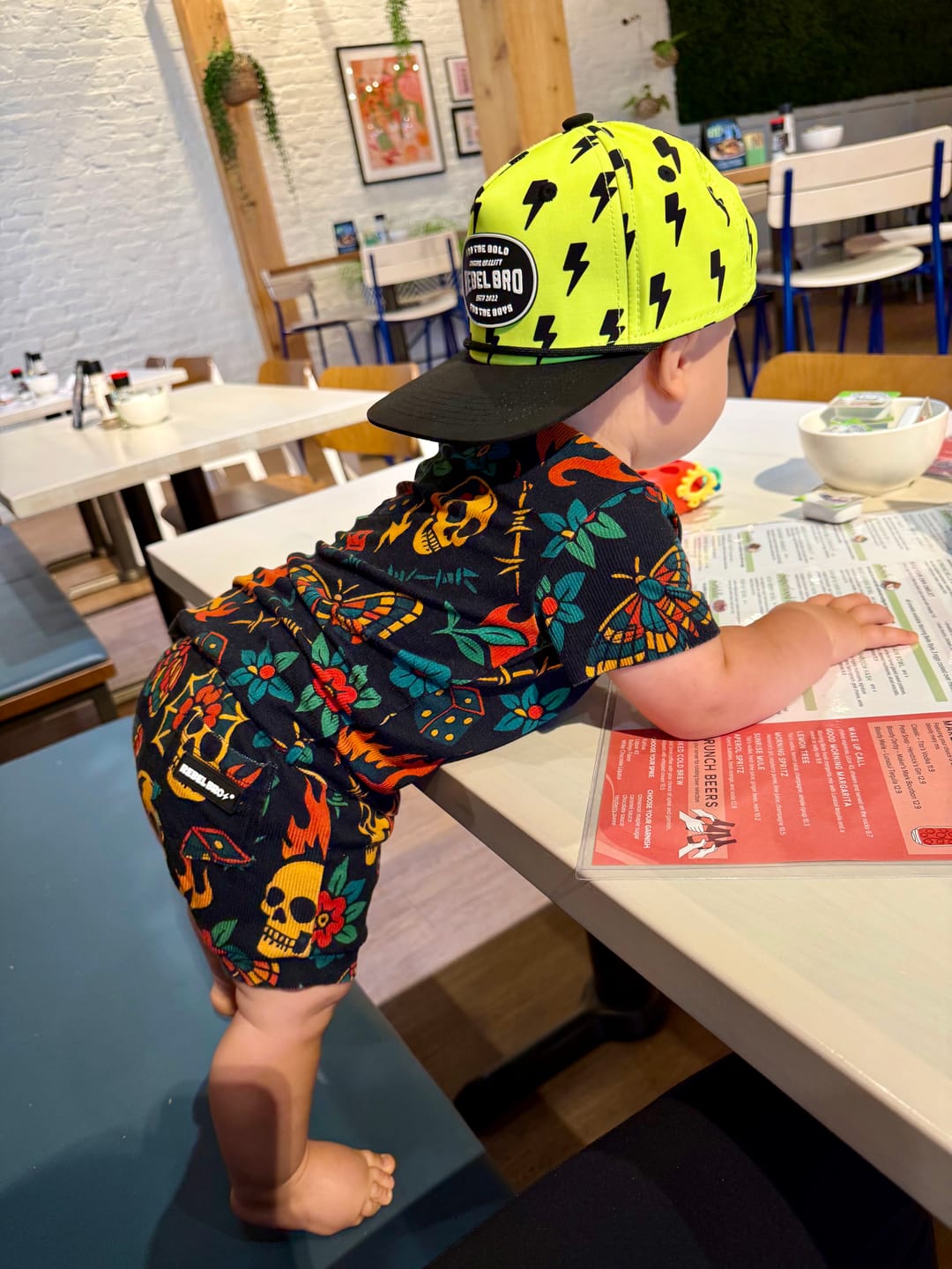 Customer photo review of Bummie Two Piece Set in Inkworks