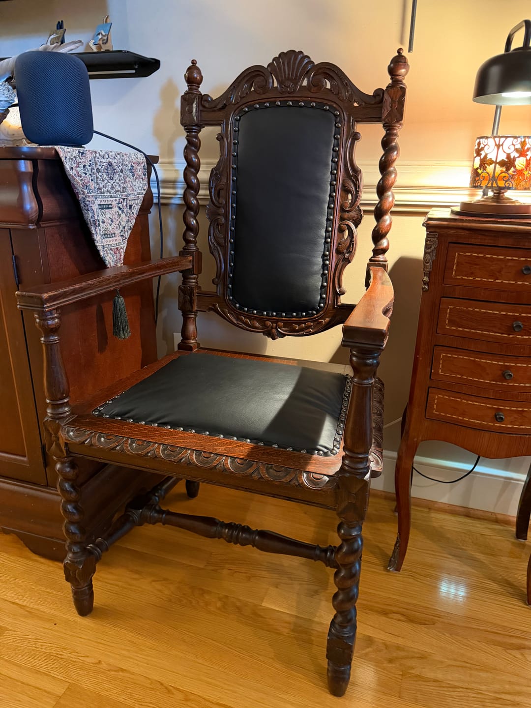 Customer photo review of Double Fold Black Nappa Lamb Trim