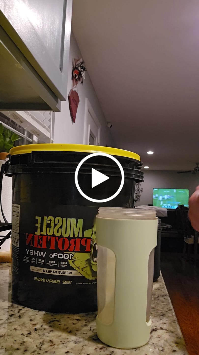 Customer video review of 100% Whey Protein Powder