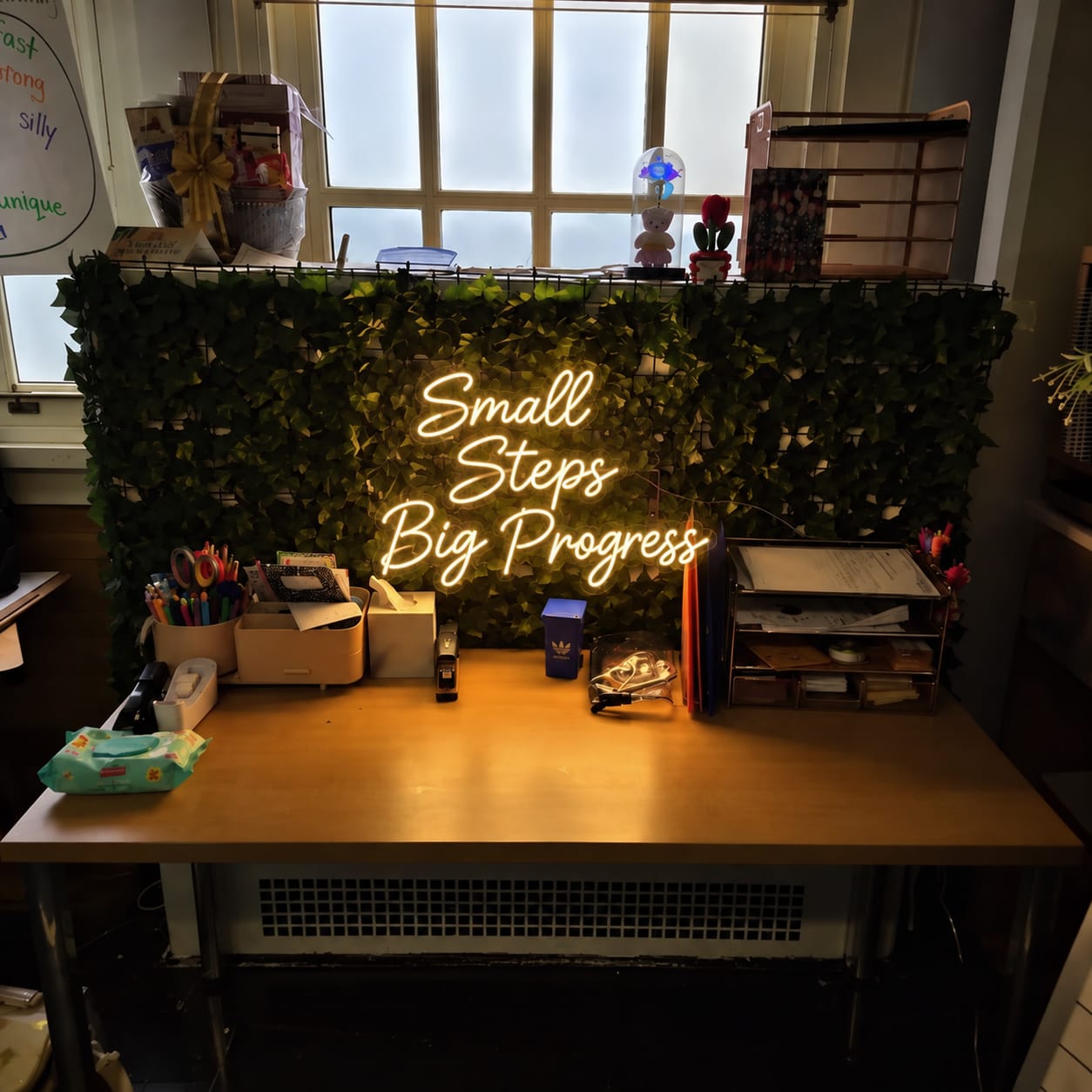 Customer photo review of Custom sign for Lucy Fleming