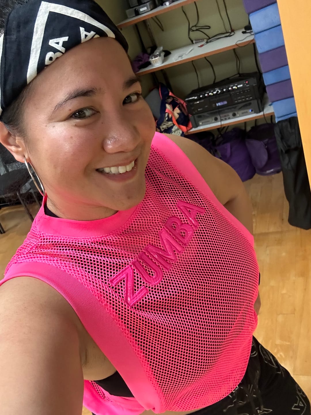 Customer photo review of Electric Feel Mesh Tank