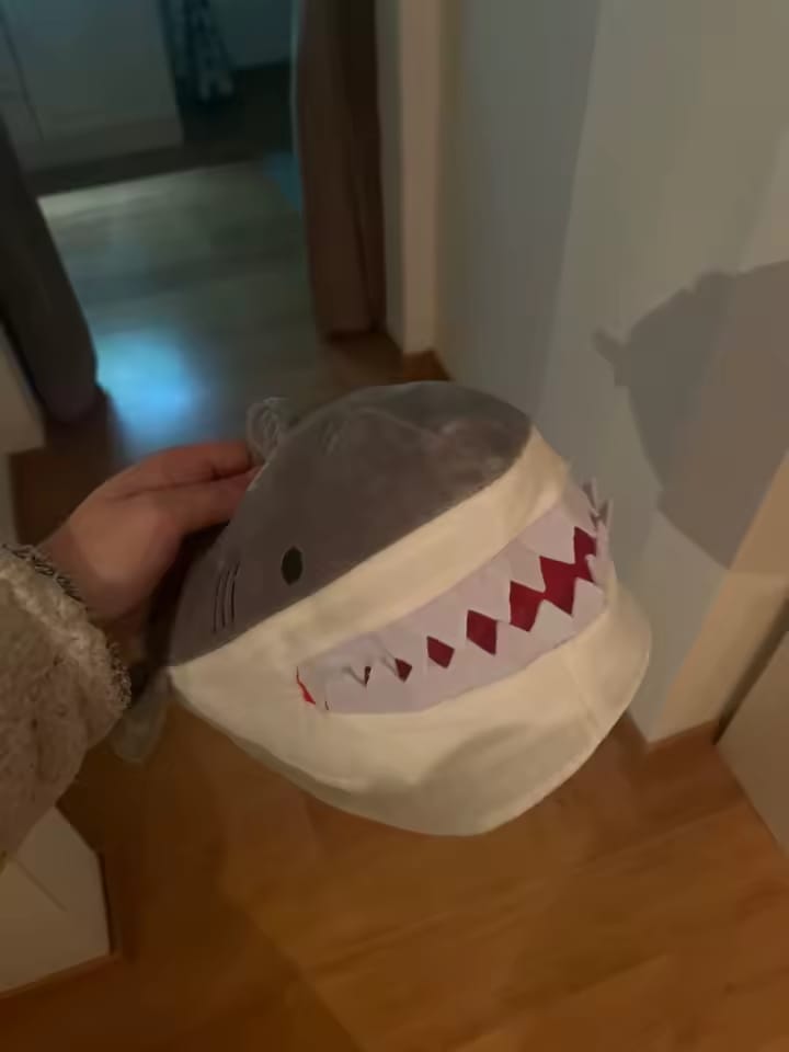 Customer photo review of Chaussons Requin