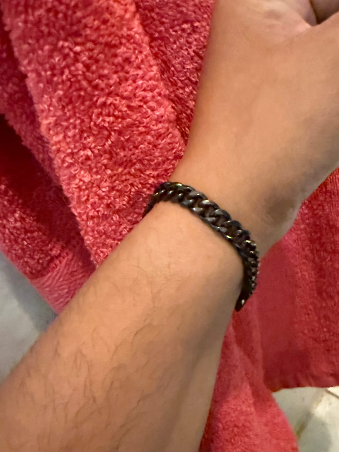 Customer photo review of 8mm Legacy Cuban Link Bracelet