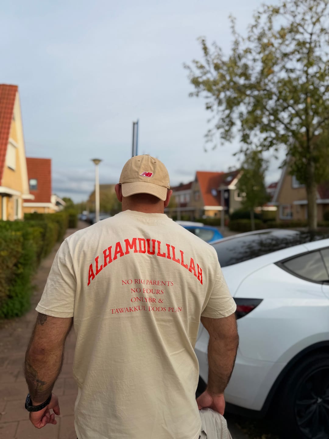 Customer photo review of NO RICH PARENTS Oversized Shirt