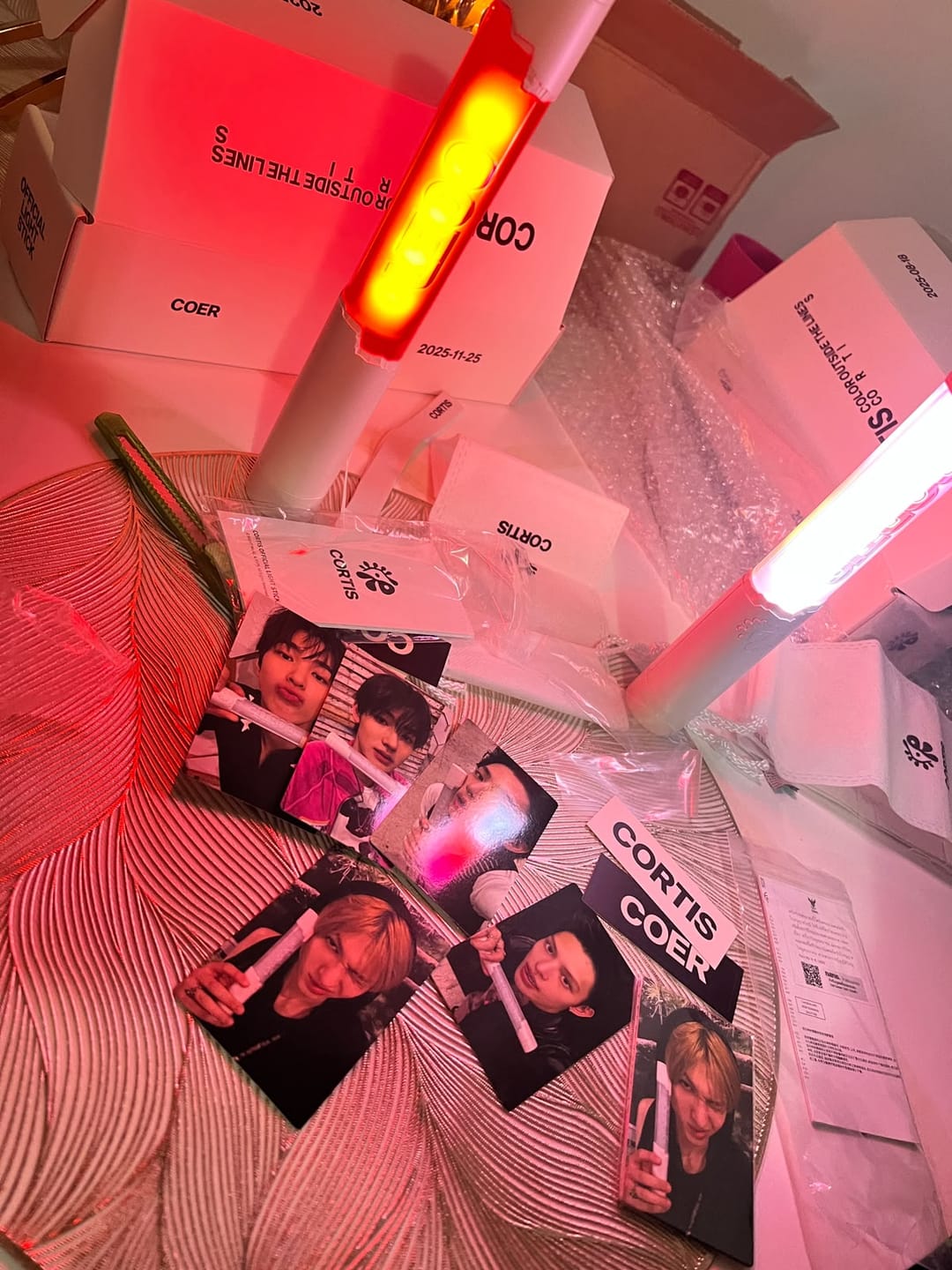 Customer photo review of CORTIS - OFFICIAL LIGHT STICK