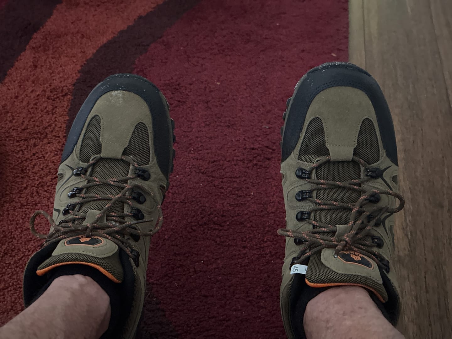Customer photo review of BURKE™ | ORTHOPEDIC MEN'S SHOES