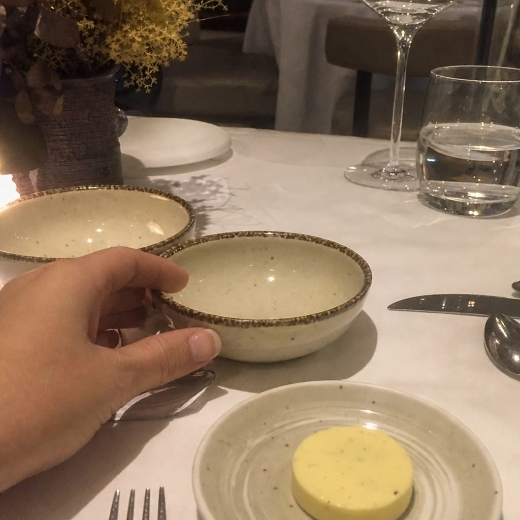 Customer photo review of Brown Speckled Alumina Vitrified Ceramic Cups for Catering (Pack of 12)