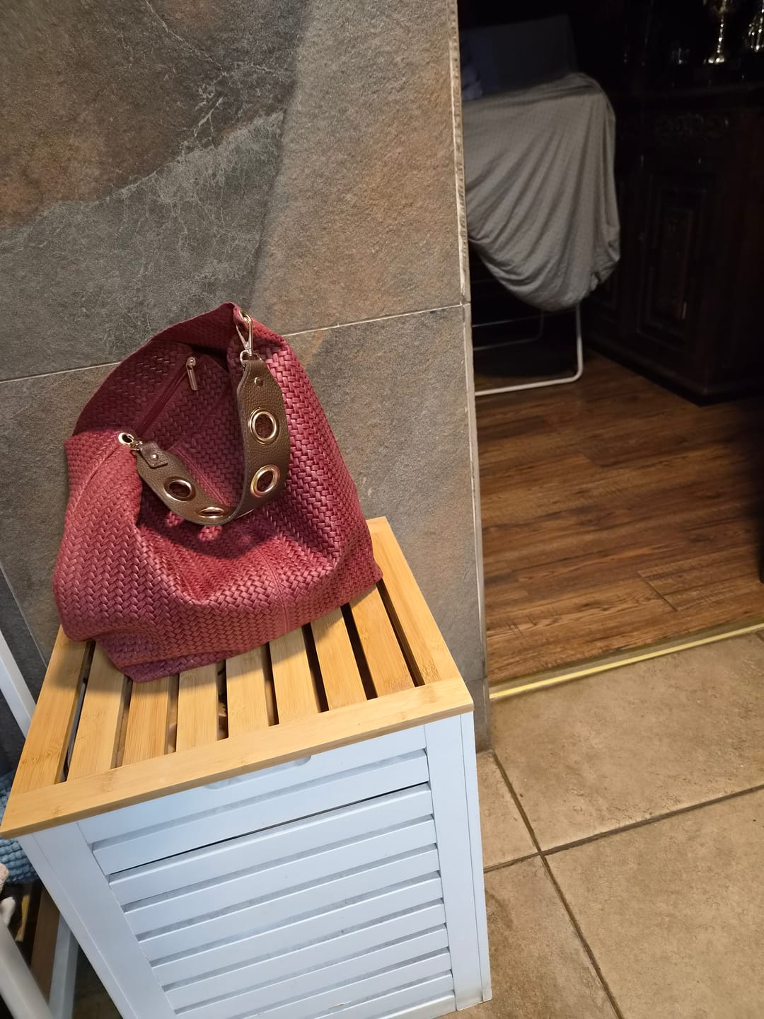 Customer photo review of BOLSO DE CUERO FILIPPA