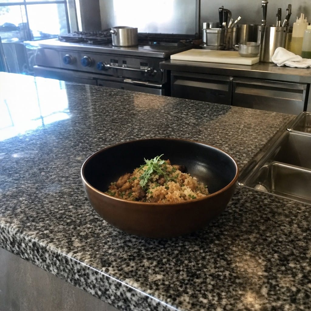 Customer photo review of Deep Bowls 770ml Brown Porcelain for Casual Dining (Pack of 6)