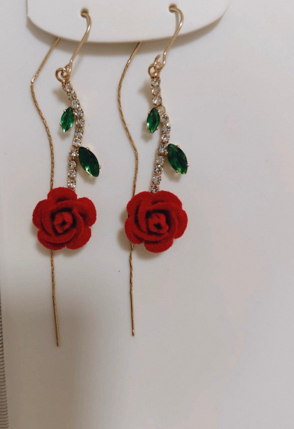 Customer photo review of Hester Earrings