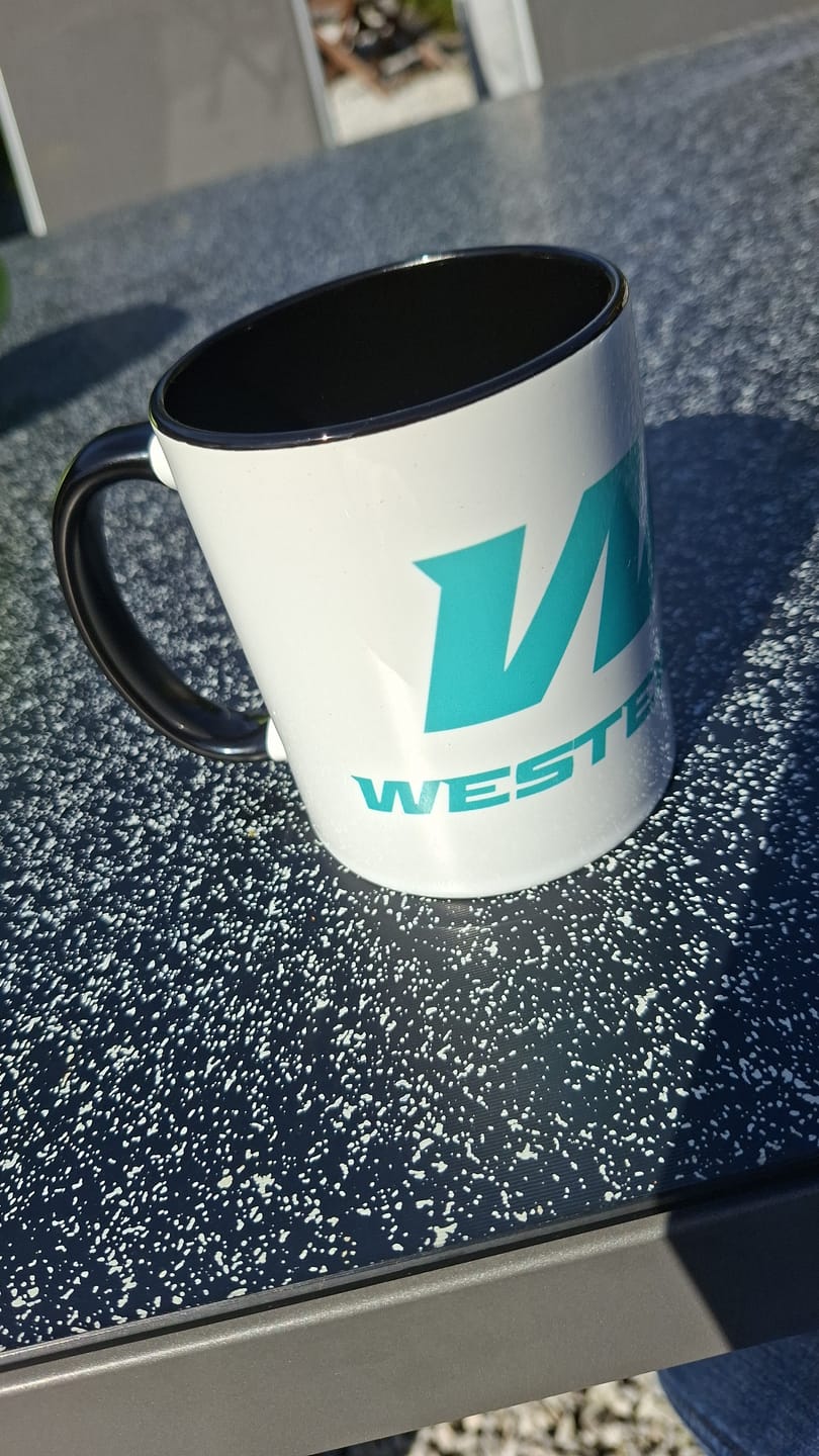 Customer photo review of TassenExpress - Becher Keramik Tasse mit Logo bedruckt 325ml Firmenlogo