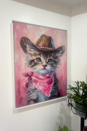 Customer photo review of Cowboy Cat