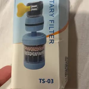 Customer photo review of Filtraggio Acqua Pulita Filtro Rubinetto 6 Strati Girevole