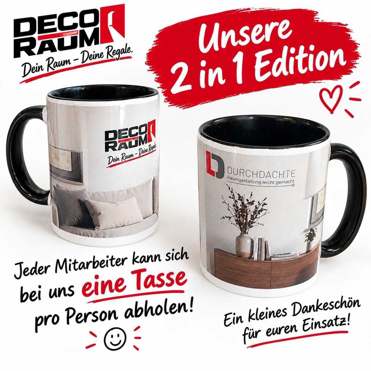 Customer photo review of TassenExpress - Becher Keramik Tasse mit Logo bedruckt 325ml Firmenlogo