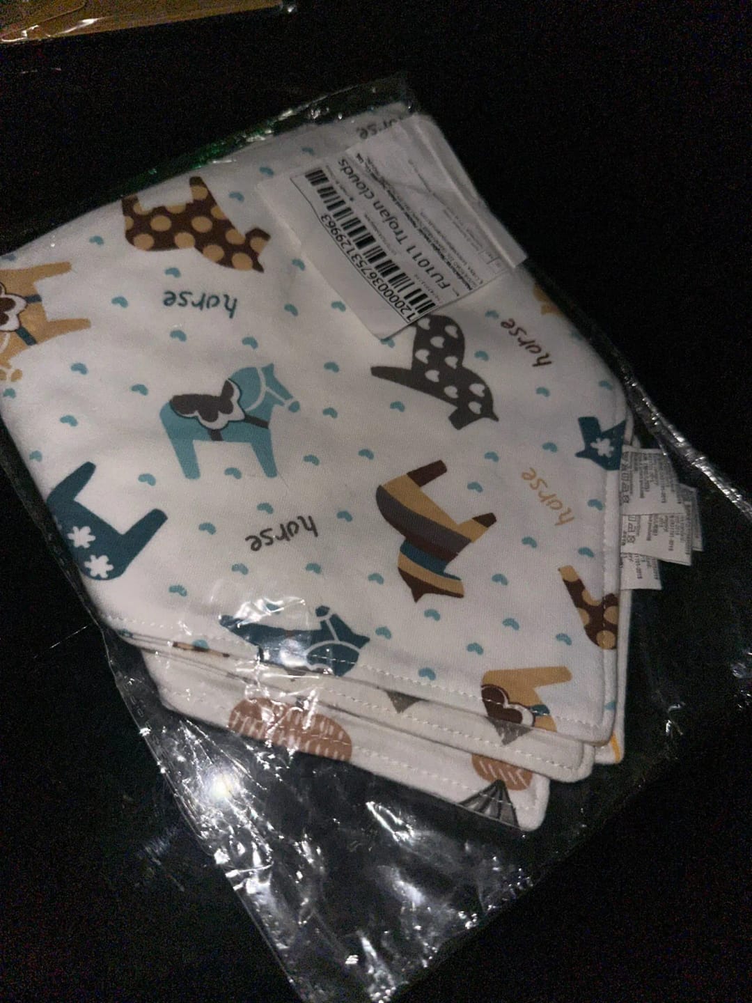 Customer photo review of baberos impermeables 5 Piezas