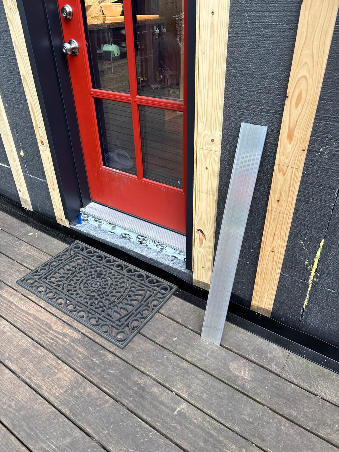Customer photo review of Threshold Extender (36.5" to 72.5" Width)