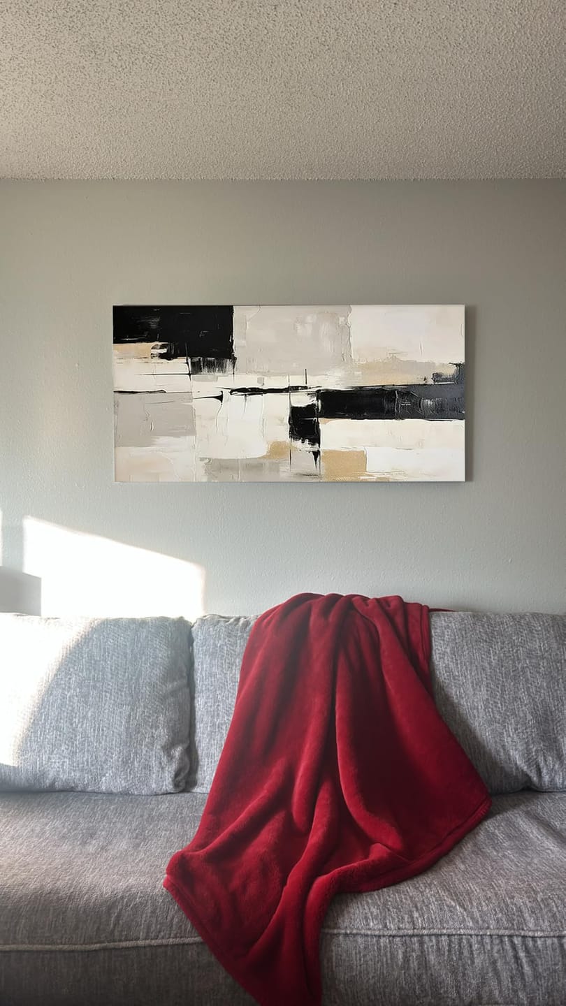 Customer photo review of Abstract Tranquility #AW078