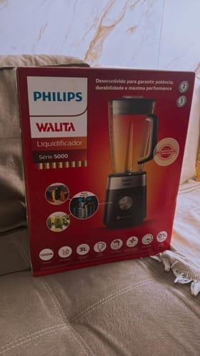 Customer photo review of PHILIPS Liquidificador Série 5000, RI2242, Preto, Jarra Inquebrável, Walita