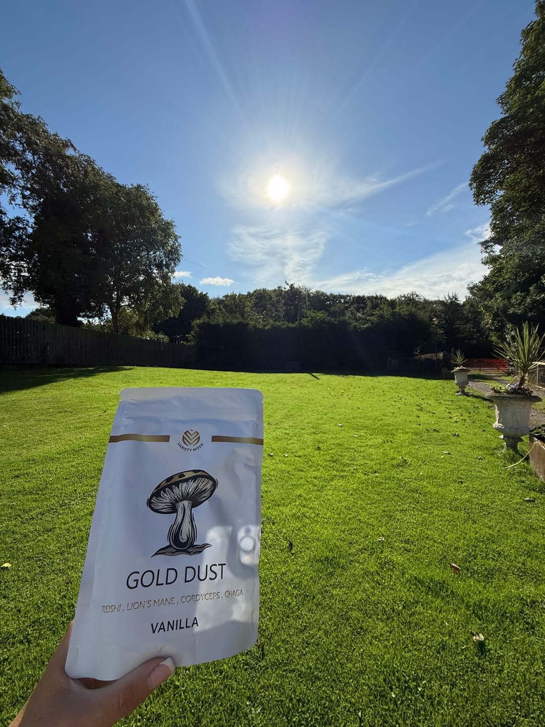 Customer photo review of Gold Dust - Vanilla twin