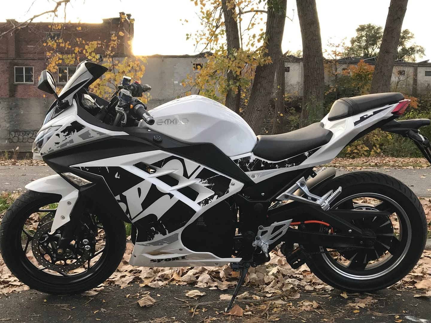 Customer photo review of Zone II Electric Motorcycle