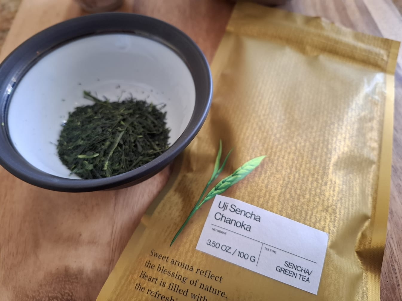Customer photo review of Uji Sencha Chanoka