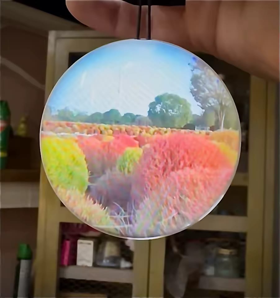 Customer photo review of 3D Video Crystal Ball