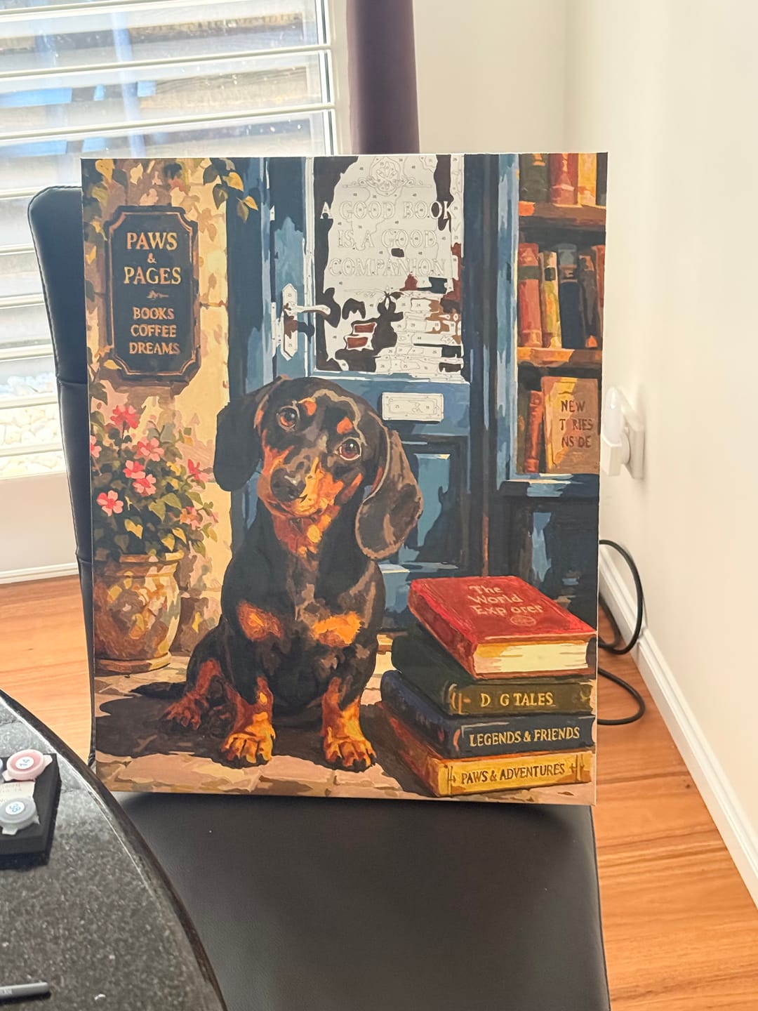 Customer photo review of Bookshop Dachshund