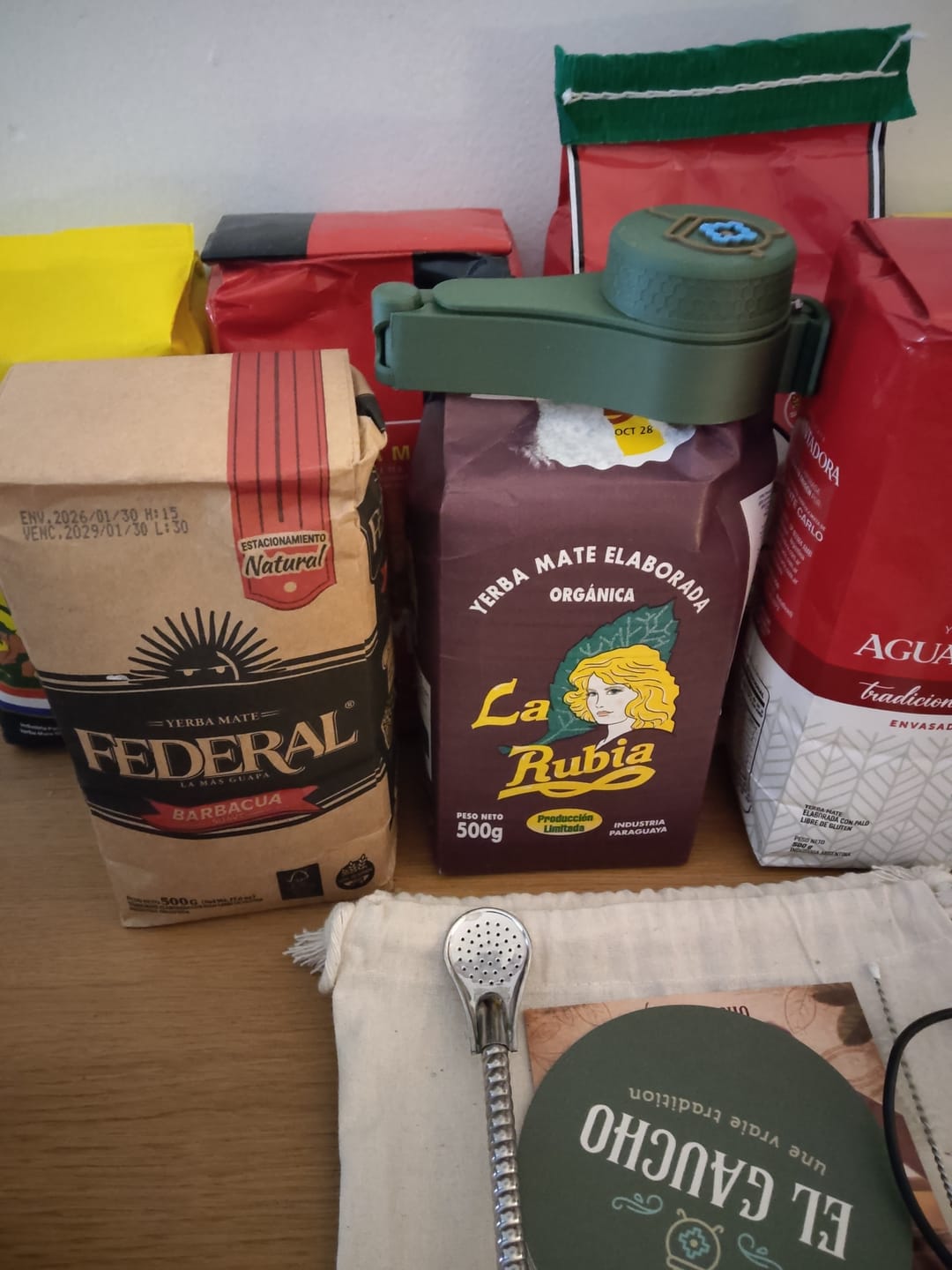 Customer photo review of La Rubia Organica - Yerba Maté Bio 0.5kg - 1kg