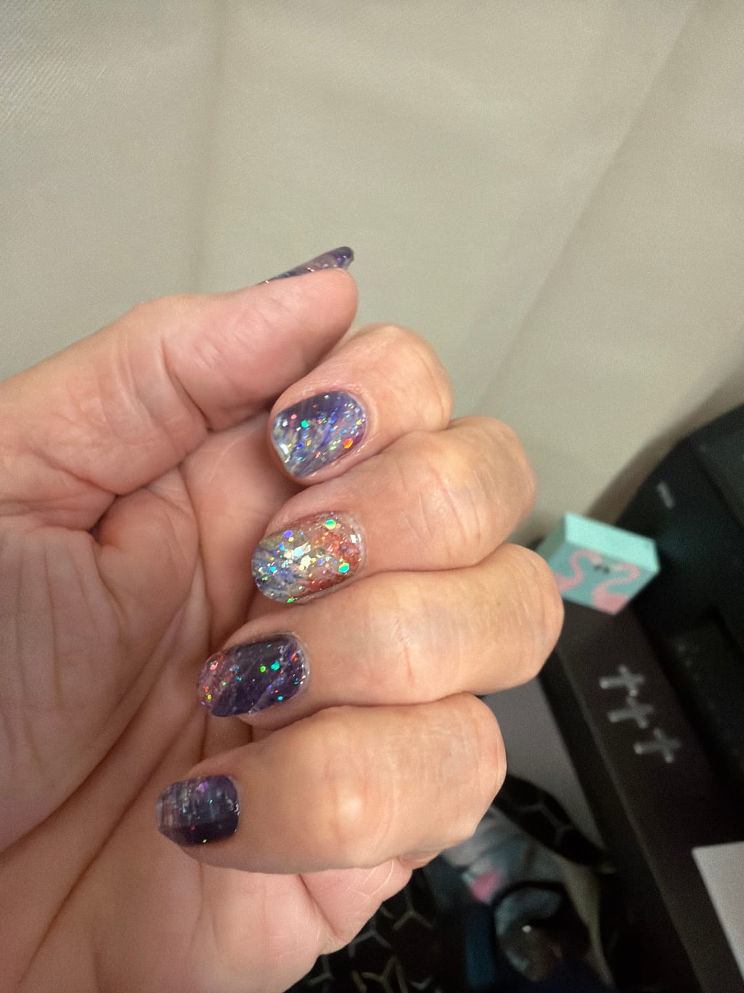 Customer photo review of Blue Stardust