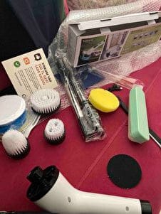 Customer photo review of 7'si 1 Arada Kablosuz Elektrikli Temizlik Fırçası