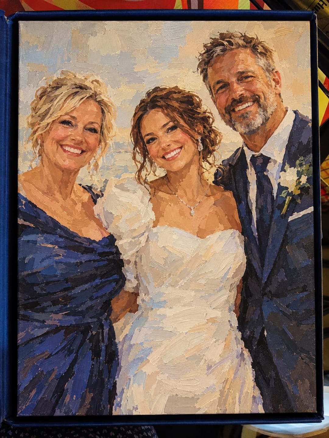 Customer photo review of Custom Paint by Numbers Kit - Turn Your Photo Into Hand-Painted Art
