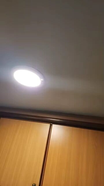 Customer photo review of OLORAZ™ Wireless Motion Sensor Ceiling Light – No Wiring, Rechargeable
