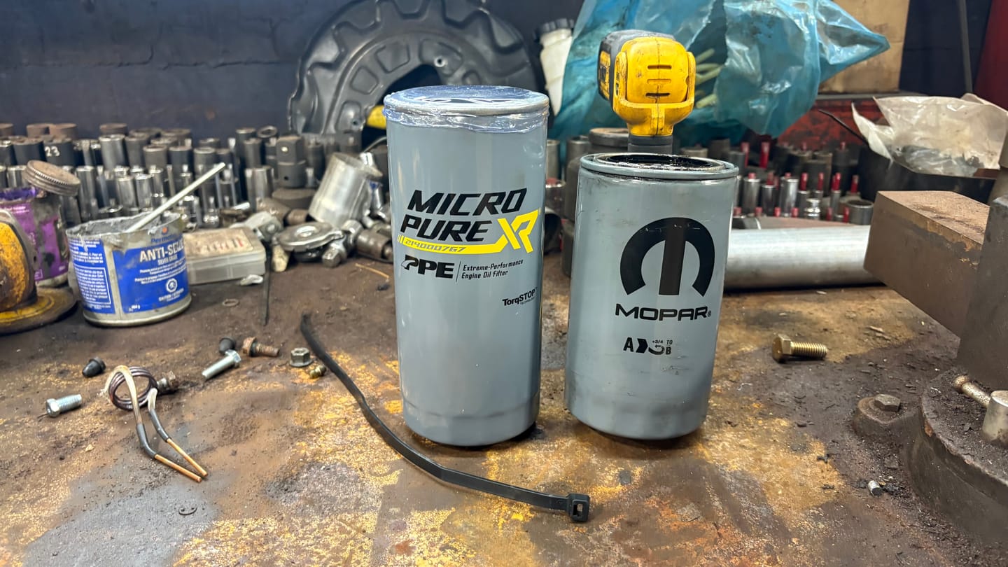 Customer photo review of 1989-2024 Cummins MicroPure XR® Engine Oil Filter (214000767)