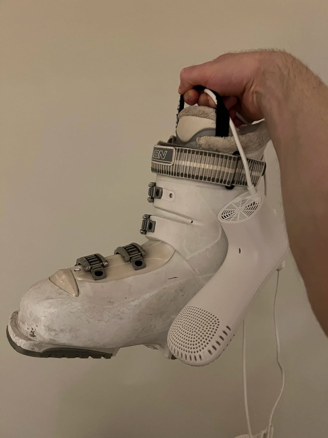 Customer photo review of Ski Boot Dryer