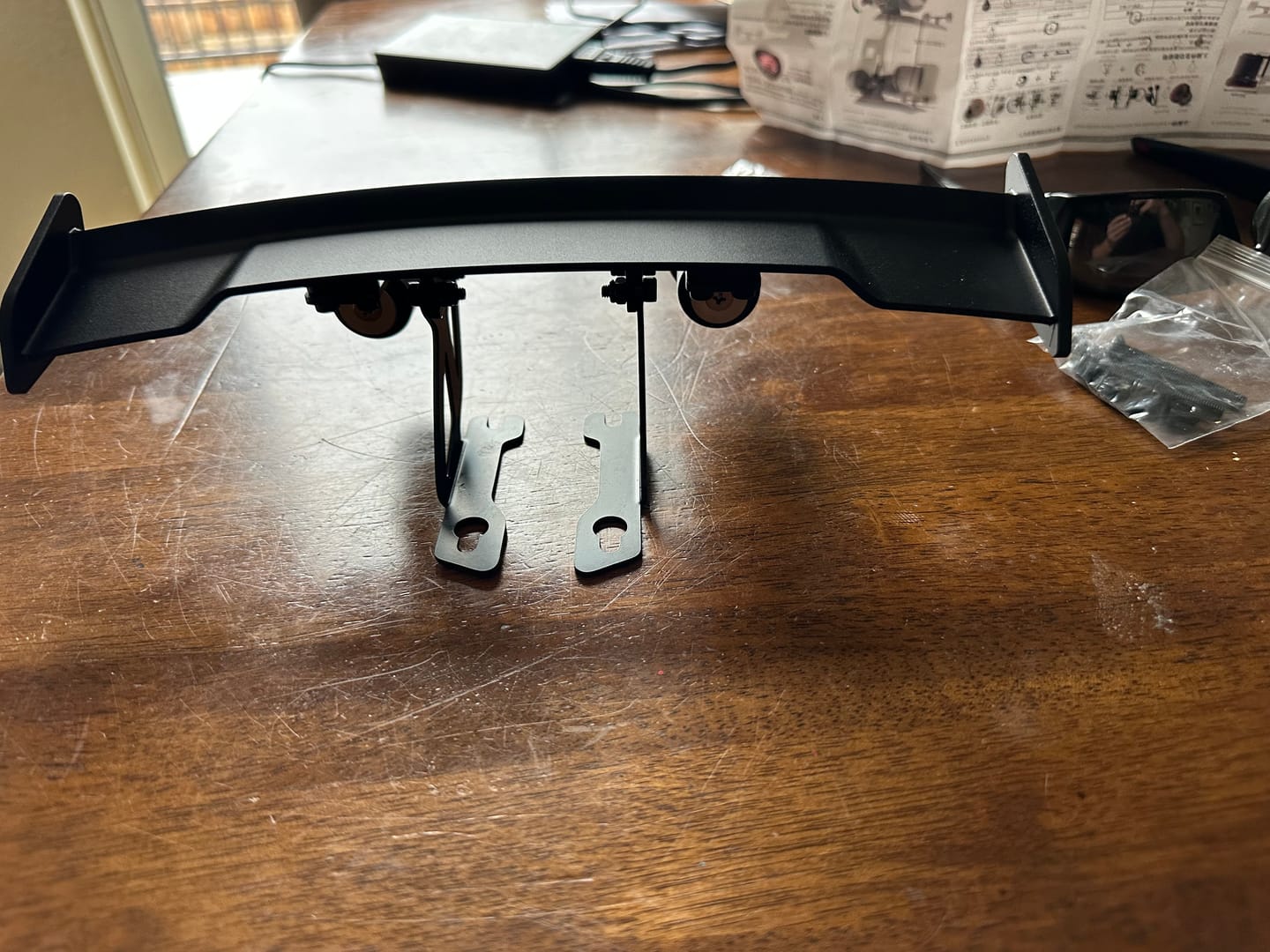 Customer photo review of Spoiler and Tail Light Sets for Backfire Longboards