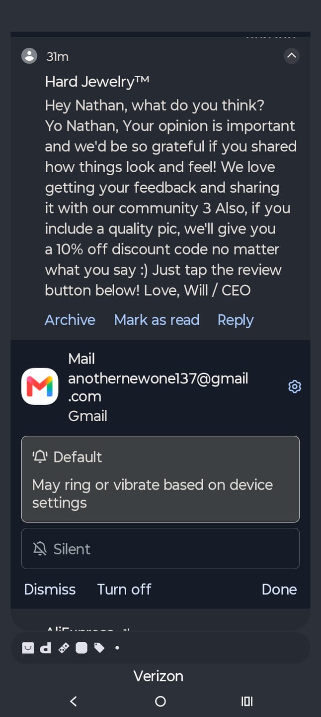 Customer photo review of STAR RING