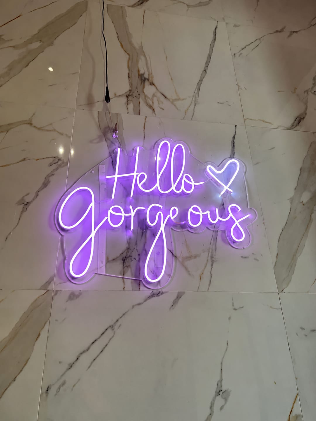 Customer photo review of Custom Sign For Austin Wallace