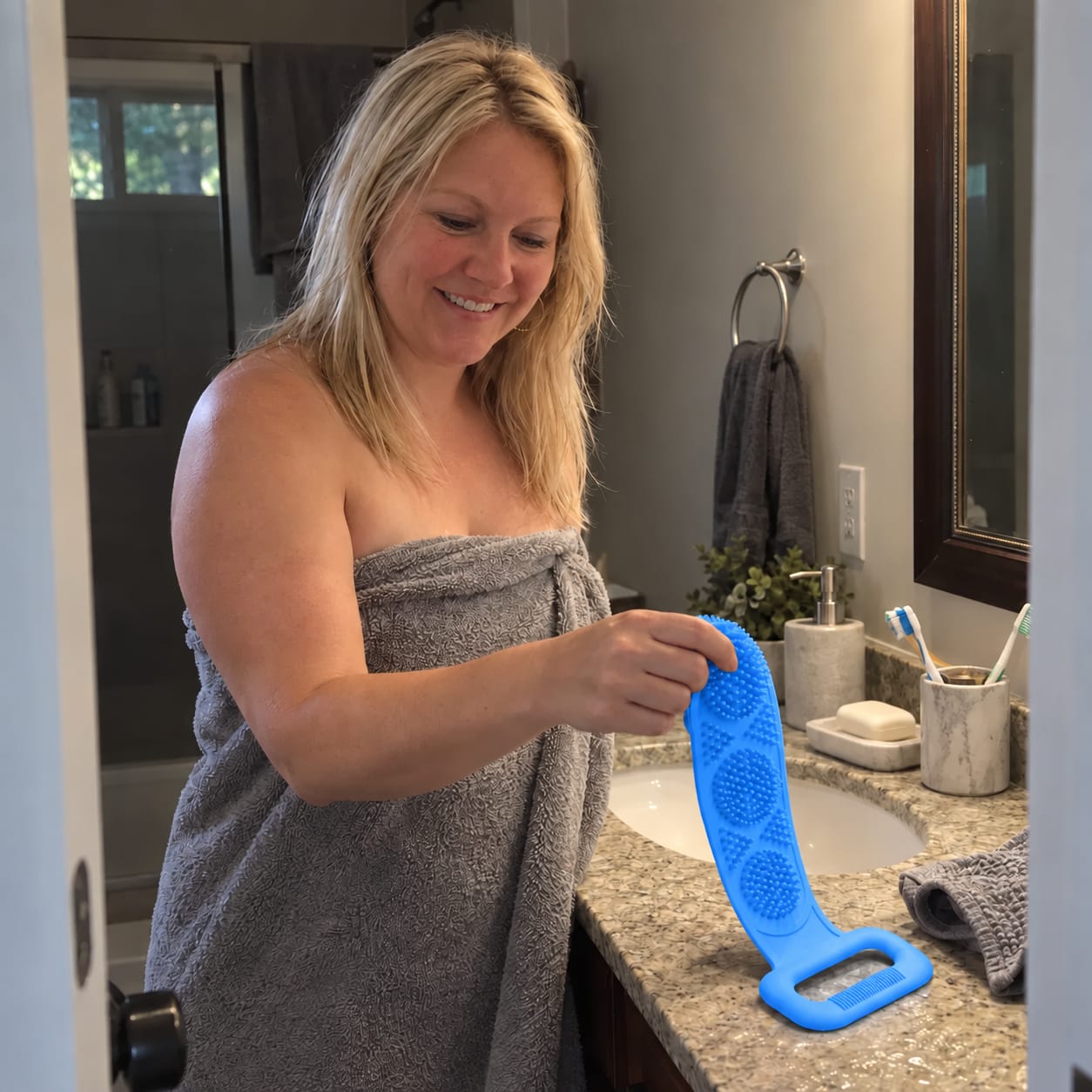 Customer photo review of Rückenschrubber