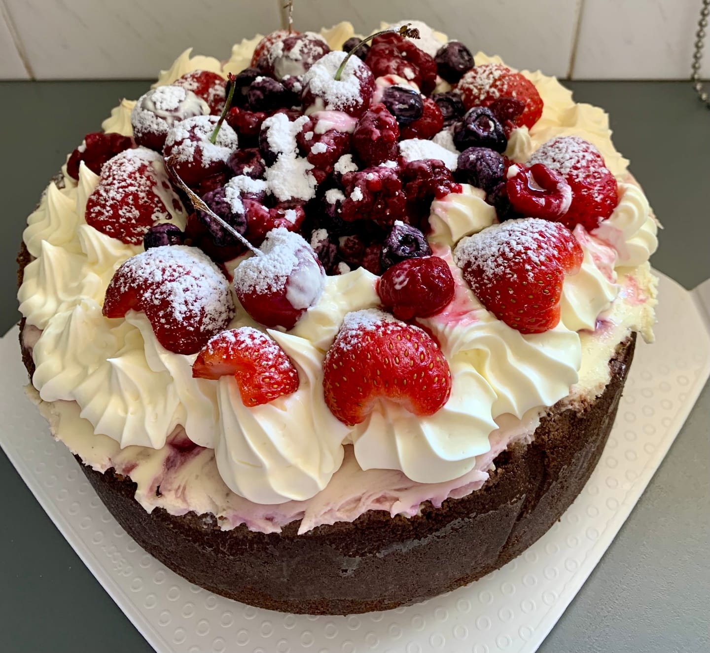 Customer photo review of Black Cherry Syrup