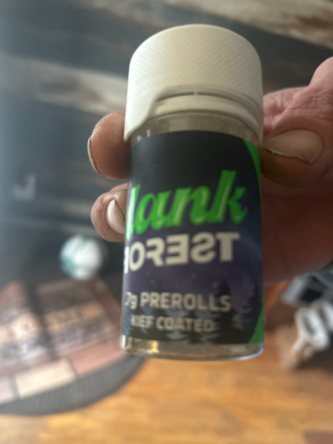 Customer photo review of Dank Forest 5ct. Kief Coated Pre-Rolls - 3.5g