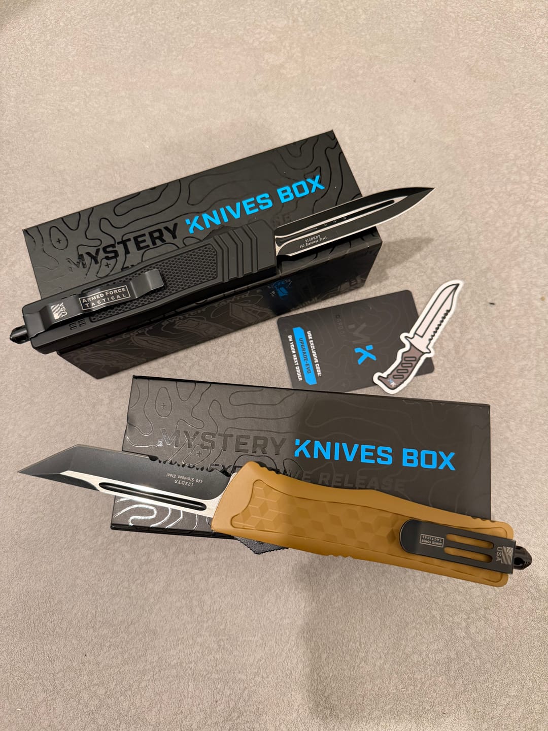 Customer photo review of OTF MYSTERY BOX™