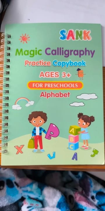 Customer photo review of EUROROX™ Magic Writing Practice Book