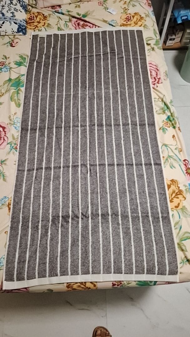 Customer photo review of Premium Copper Bath Towel | Antibacterial