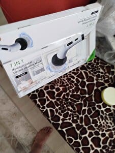 Customer photo review of 7'si 1 Arada Kablosuz Elektrikli Temizlik Fırçası