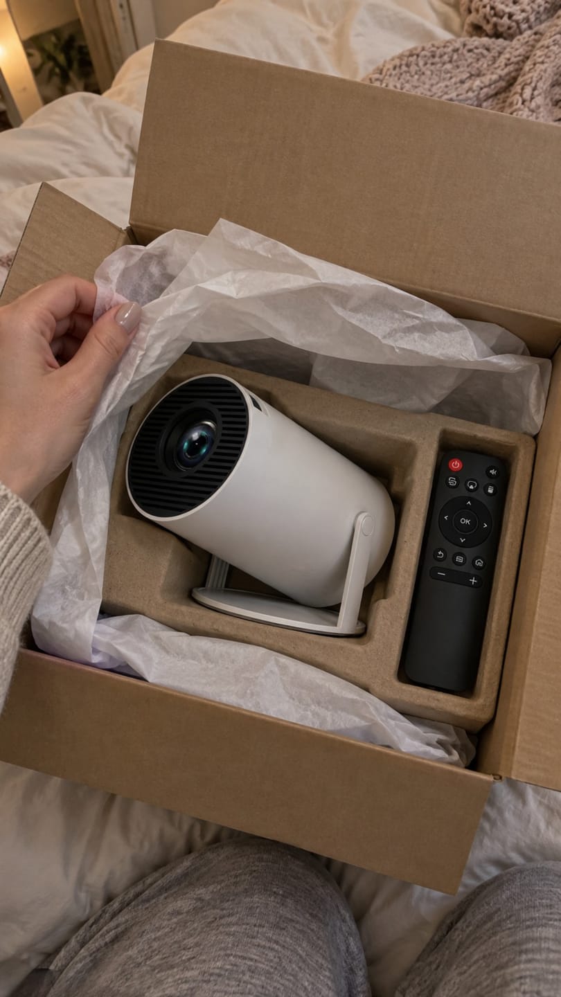 Customer photo review of FourthBeam™ Projector for Readers