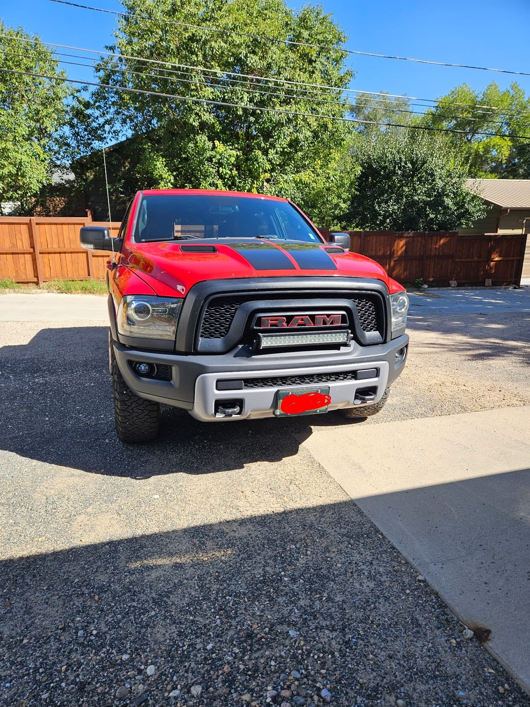 Customer photo review of Matte "Ram" Grille Lettering