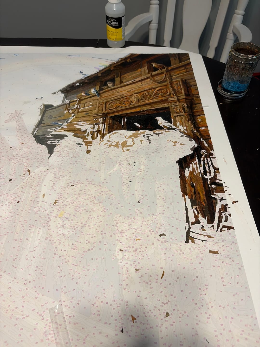 Customer photo review of Noah’s Ark (Paint by Numbers)