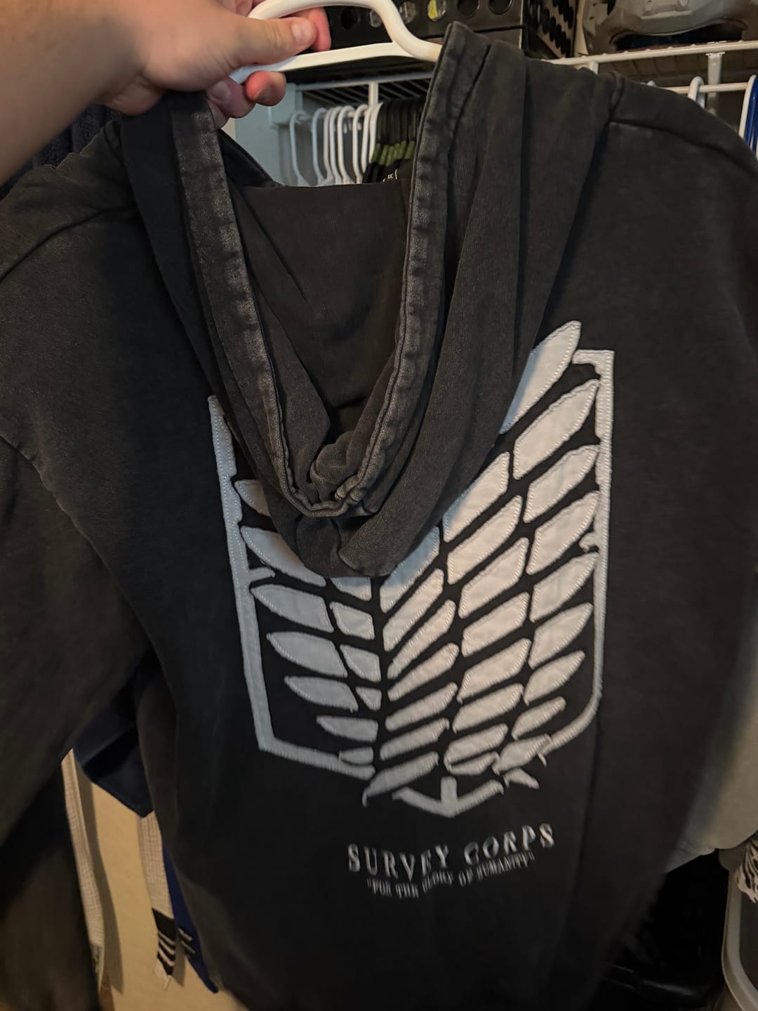 Customer photo review of SURVEY CORPES ZIP-UPS